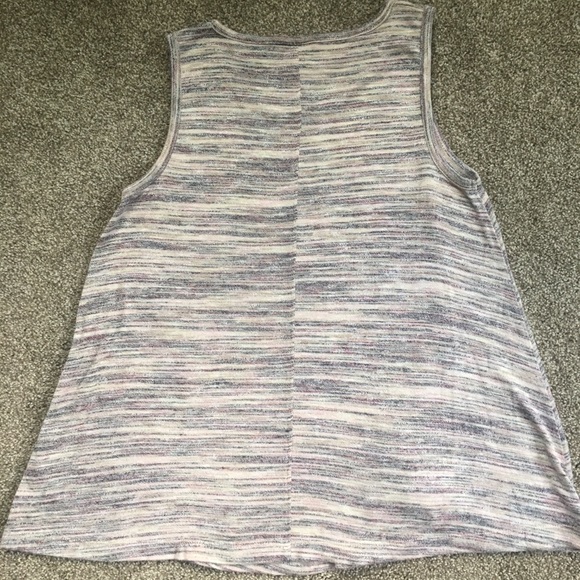 🌈 KNOX ROSE Top, Tank, Light Pink Multicolors, M - Picture 7 of 7